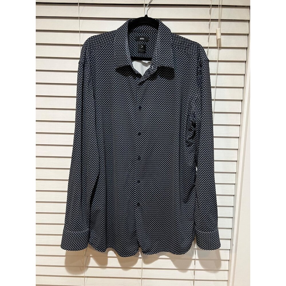Hugo Boss‎ Performance Long Sleeve Button Up Shirt - Size XXL